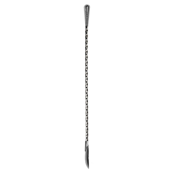 Bar Spoon Trident Black Chrome 40cm